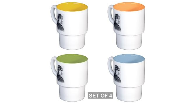 Stackable mug set